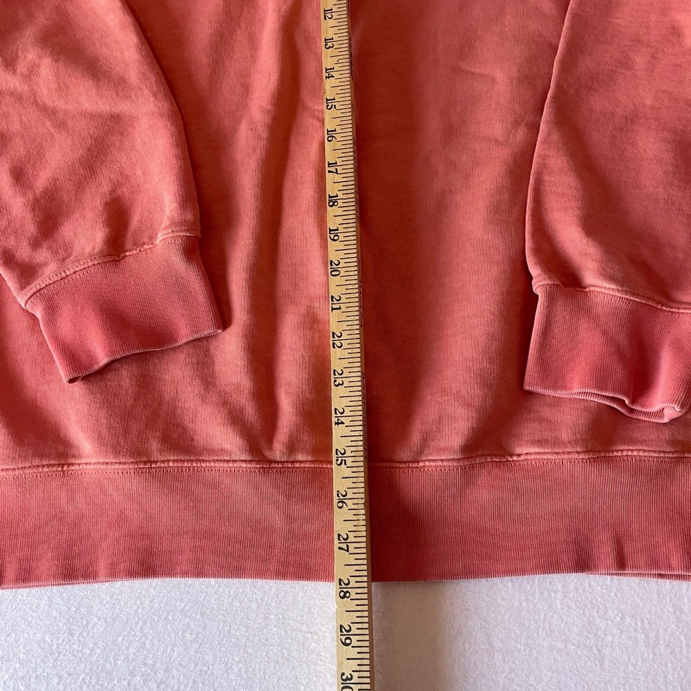 American Eagle Mens XXL Coral Pink 100% Cotton Pullover Hoodie Sweatshirt NWOT - Picture 8 of 13